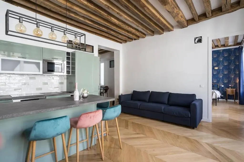 Typical Parisian Flat#3Bedrooms#Opera#Louvre Apartment Paris