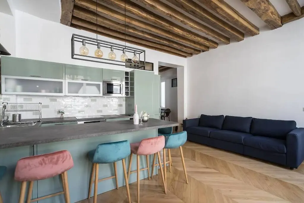 Appartement Typical Parisian Flat#3Bedrooms#Opera#Louvre